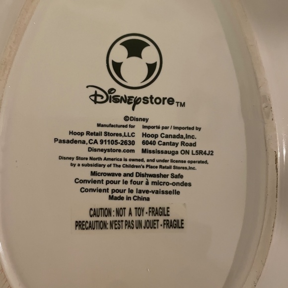 Disney Store Ceramic Plate "Thumper" the Bunny from Bambi Collectable - Picture 3 of 5